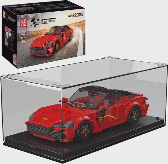 Mouldking 27063 - Aston Martin - Gratis vitrine doos - Bouwset - Lego compatibel - 354 onderdelen