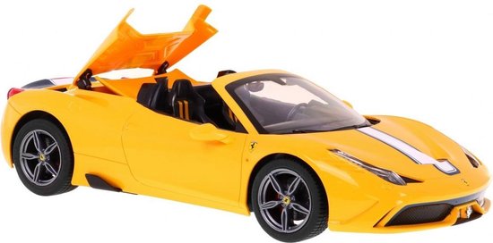 Rastar Radiografische Bestuurbare auto schaal 1:14 Ferrari 458 Speciale A Convertible Version