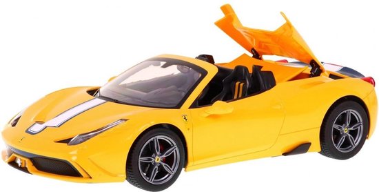 Rastar Radiografische Bestuurbare auto schaal 1:14 Ferrari 458 Speciale A Convertible Version