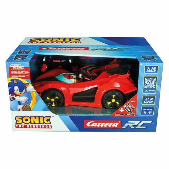 Carrera RC voertuig - RC Auto Team Sonic Racing - Shadow - Performance Version - 2,4GHz RC Model Kant en Klaar - Carrera -