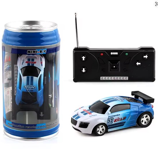 Mini RC Racing Auto Speelgoed Blauw