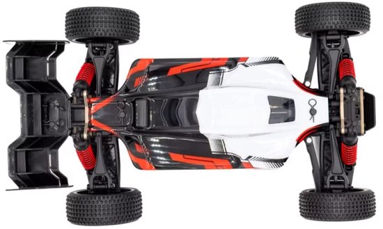 Funtek SBX RC Buggy 1/12e XL Rood / zwart met accu en lader