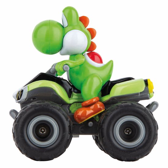 Carrera RC voertuig Auto - RC Mario Kart - Mini Quad - Yoshi - Schaal 1:40 - 2,4GHz RC Model Kant en Klaar - Carrera -