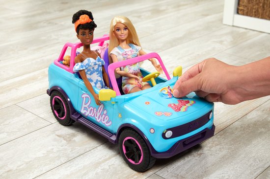 Hot Wheels Barbie SUV met Afstandsbediening - Roze RC Voertuig