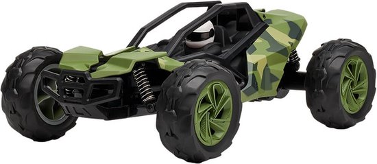 Marogear® UltraRC-X1 Bestuurbare Auto + Extra accu - Schaal 1:14 - RC Auto camo groen - RC Voertuig voor jongens en meisjes - Radiografisch bestuurbare auto voor binnen en buiten