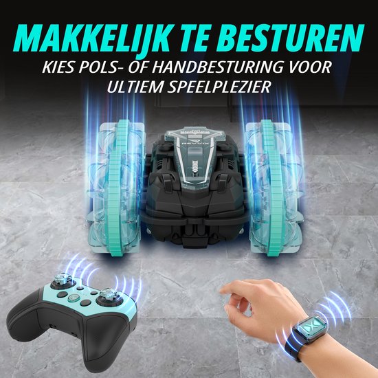 Revvix RC Bestuurbare Auto op Afstandsbediening - Afstandsbestuurbare Boot Car voor Buiten en Binnen