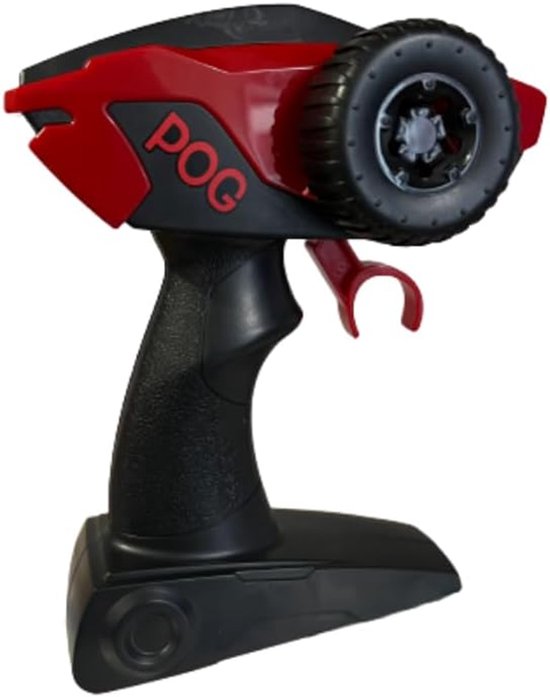 KOO Be Blip POGTADOR 1/16e – op afstand bestuurbare auto – oplaadbare batterij – ledverlichting – afstandsbediening met 3 batterijen (niet meegeleverd) – 2,4 GHz – 14 km/u – vanaf 5 jaar –