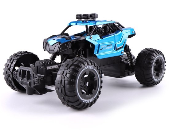 Afstandsbestuurbare Racewagen Speelgoed - Raceauto - Volwassenen & Jongens - voor Binnen & Buiten - Radiografisch - Blauw