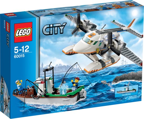 LEGO City Kustwacht Vliegtuig - 60015