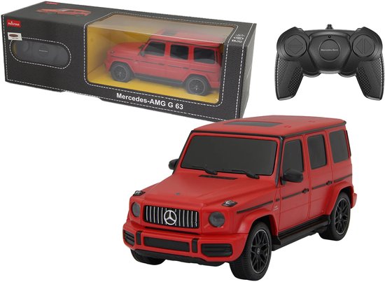 Jamara RC voertuig Auto - 405193 RC Auto - Mercedes-Benz AMG G63 - Rood - 2,4GHz RC Model Kant en Klaar - 1:24 -