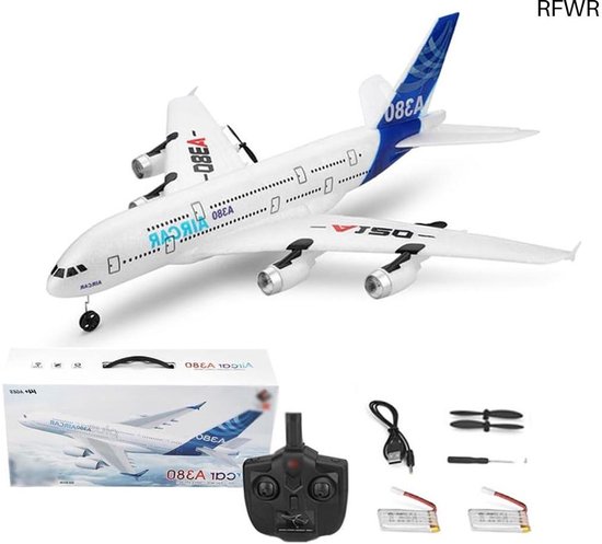 RFWR® RC Vliegtuig Buiten Speelgoed - 3CH EPP Afstandsbediening Vliegtuig voor Jongens