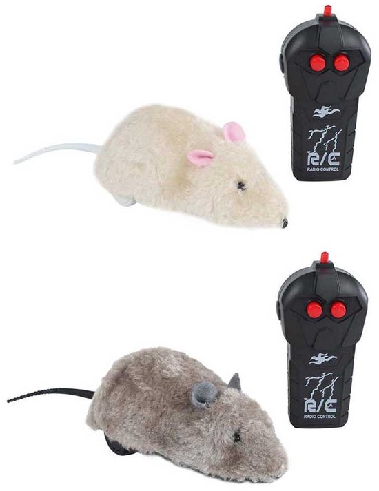 RC Muis met Afstandbediening, 15cm