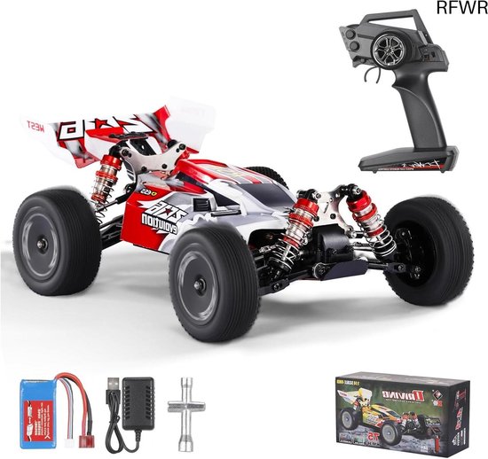RFWR® Snel Off-Road RC Auto 60 km/u - 1/14 4WD RC Buggy voor Avontuurlijke Rit
