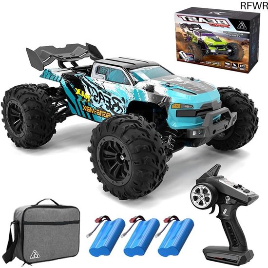 RFWR® 4WD Off-Road RC Auto 1:16 met Borstelloze Motor - Hoogwaardige Snelheid tot 80 km/u