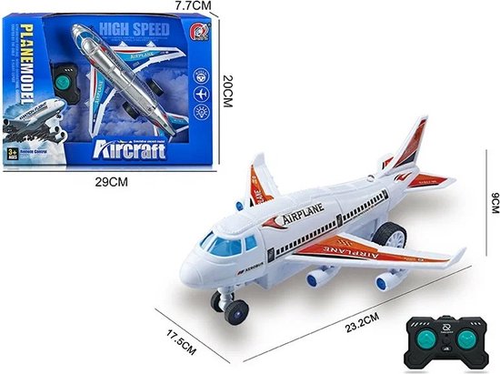 Aircraft - Rc Airplane - Afstand Bestuurbaar vliegtuig - kan op afstand rijden met afstandsbediening