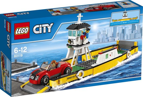 Lego City nr. 60119 "Ferry Veerpont Veerboot".