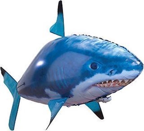 RC Shark Vliegende vis - Zwevende Haai - Helium - Lichtgewicht en Duurzaam - 360 Graden Beweging - Gebruiksvriendelijk