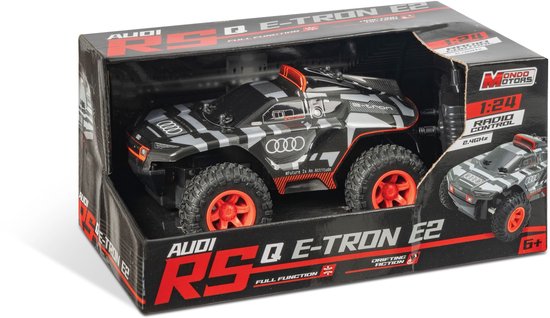 Op afstand bestuurbare auto - MONDO MOTORS - Audi Q Etron - schaal 1:24