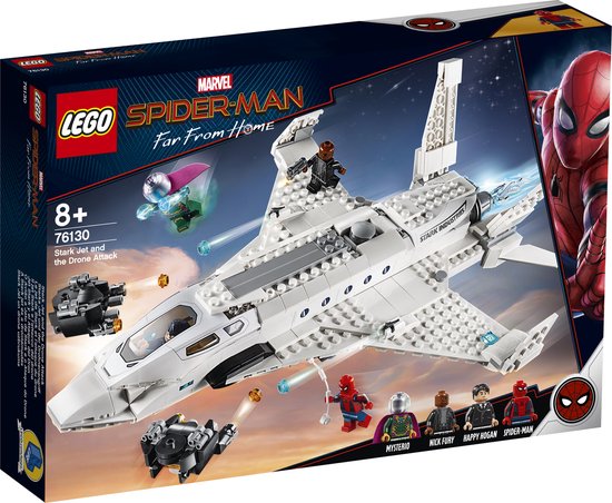 LEGO Marvel - Iron Man Tony Stark Jet - Avengers - Spiderman - 76130