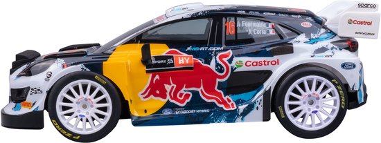 Nikko - Ford Puma M-sport Hybrid Rally WRC - Schaal 1/18 - Auto op afstandsbediening