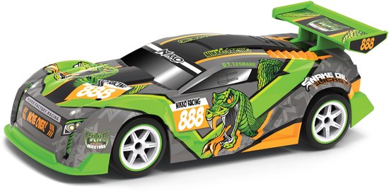 Radiografisch bestuurbare RC Raceauto Nikko Fang Racing – 1:16 Schaal - 14 km/u - voor kinderen vanaf 5 jaar