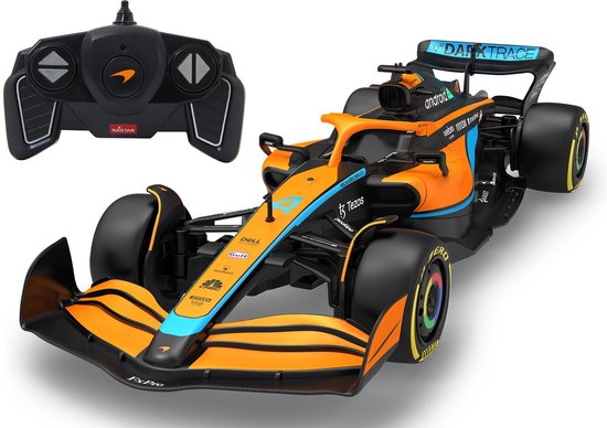 Jamara RC voertuig - 402109 RC F1 McLaren MCL36 - Oranje - 2,4GHz RC Model Kant en Klaar - 1:18 -