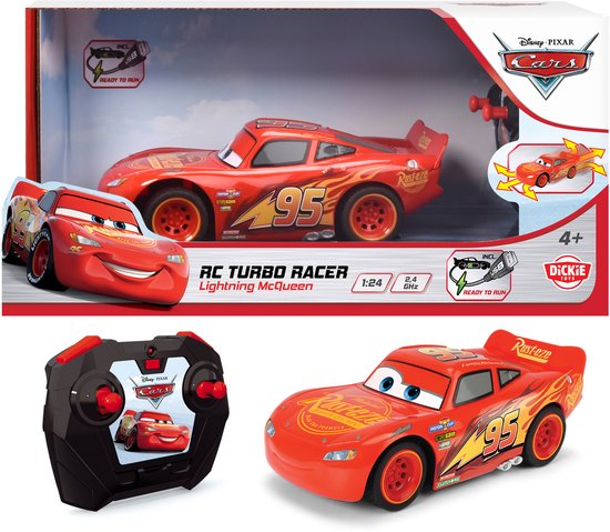 Dickie RC Cars 3 Lightning McQueen Turbo Racer