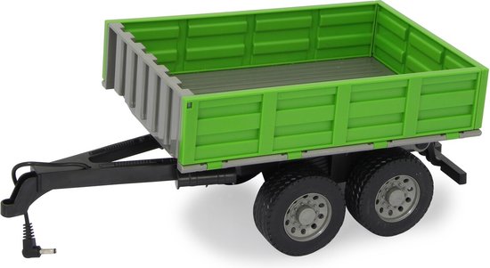 1:16 Jamara 412412 RC Kieptrailer Groen voor RC Tractor RC Model Kant en Klaar