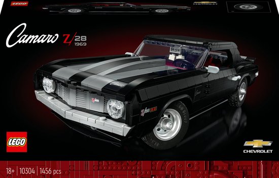 LEGO Icons Chevrolet Camaro Z28 Klassieke Modelauto, Bouwpakket voor Volwassenen - 10304