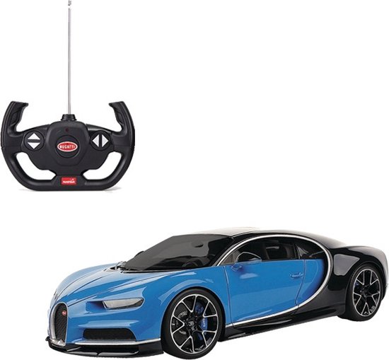 Bugatti Chiron - RC - Raceauto - 1:14 - Blauw/Zwart
