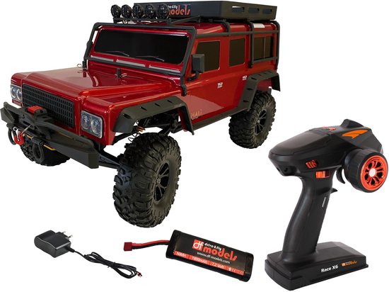 DF-4J Crawler XXL Special, rood + Side Bars