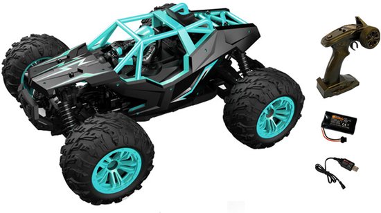 DF-Fun-Racer 1:14 4WD Ready to Run (RTR), Türkis