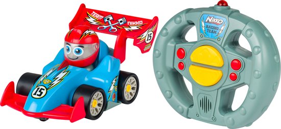 Nikko RC My First Nikko: Little Racer - Peuter Race Auto - Bestuurbare RC Auto - Bestuurbare speelgoedauto voor kinderen vanaf 2 jaar