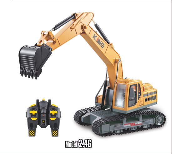 R/C constructie graafmachine 360°