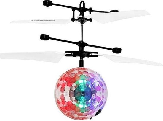 Flying Voetbal Ball LED Met de hand bestuurd Helikopter Drone UFO Infrarood Oplaadbaar USB 6241