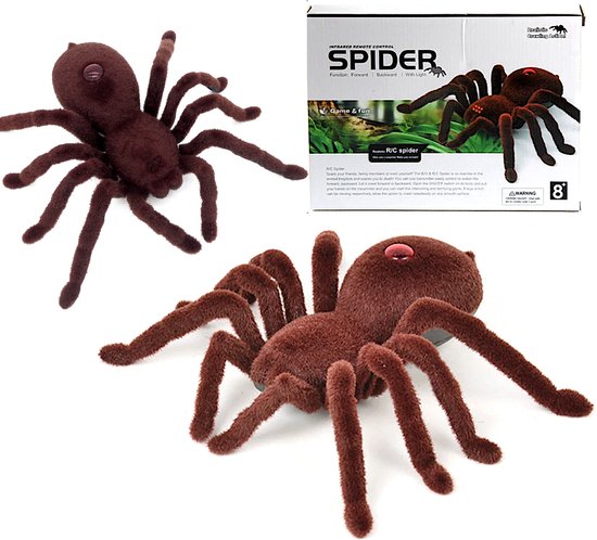 Ikonka Afstandsbestuurbare Robot Spin – Spider Tarantula RC – Speelgoed Spin met Verlichting – Bestuurbaar voor Kinderen vanaf 8 Jaar