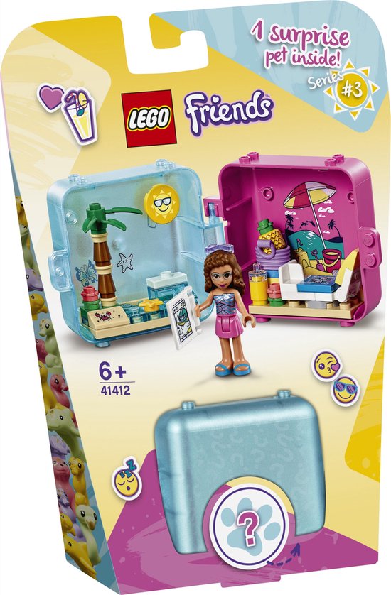 LEGO Friends Olivia's Zomerspeelkubus - 41412