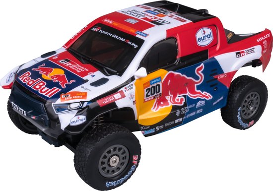 Nikko RC Auto Pro Truck 1:12 Toyota Gazoo Racing Al-Attiyah - Dakar Rally Auto – 4WD Off-Road Racetruck met Accu + Snellader - 14 km/u – vanaf 6 jaar