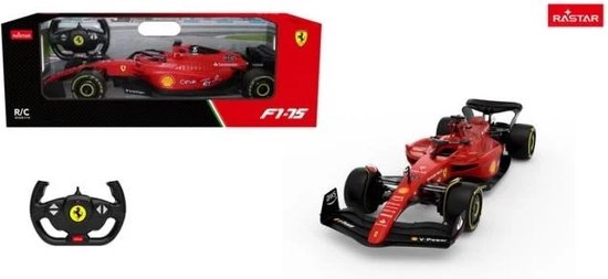 Jamara Ferrari F1 75 RC Auto - Schaal 1:12, 47 cm - Rood - Met Licentie