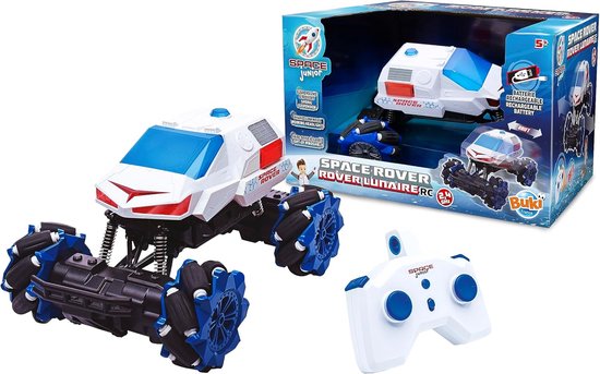Space Rover RC – 2.4 GHz Radiografische Maan Rover, Off-Road, Drift & Zijwaartse Rijden, 5+