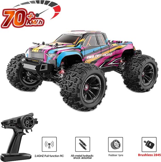 MJX Hyper Go RC Car - Snelle Brushless Motor Off Road Buggy - 16209