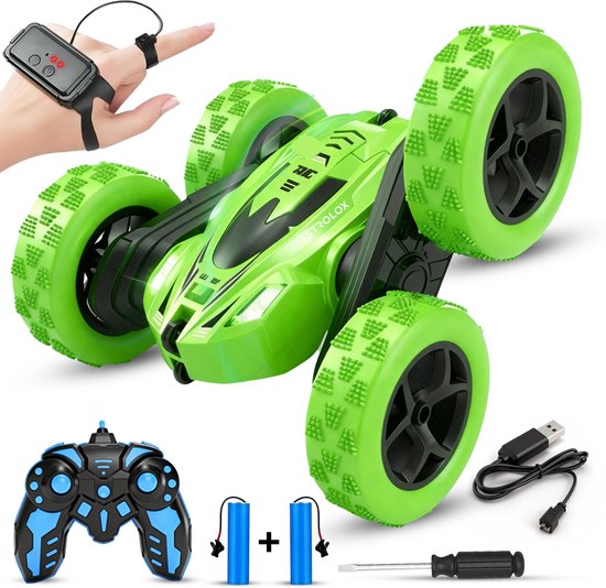 Strolox Stuntauto Bestuurbare Auto - Afstandsbestuurbare Auto - Offroad voor Buiten - Schokbestendig