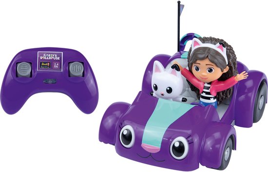 Revell RC voertuig - 23211 Bestuurbare Auto - Gabbys Poppenhuis Carlita met Gabby - Panda - 23cm - 2,4GHz