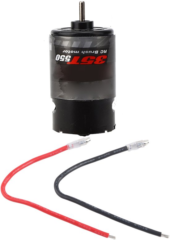 550 geborstelde motor, hoge precisie, laag geluidsniveau, geschikt voor 4 RC-auto's, model 35T