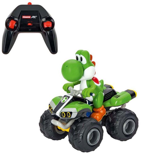 Carrera RC voertuig Auto - RC Mario Kart - Yoshi - Quad 2,4GHz RC Model Kant en Klaar - Carrera Bestuurbare Auto