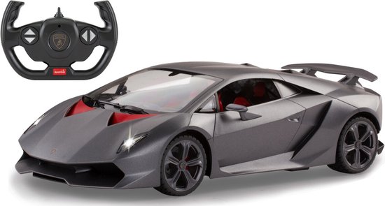 Jamara RC voertuig Auto - 402112 RC Sport Auto Lamborghini Sesto Elemento - Grijs - 2,4GHz RC Model Kant en Klaar - 1:14 Bestuurbare Auto