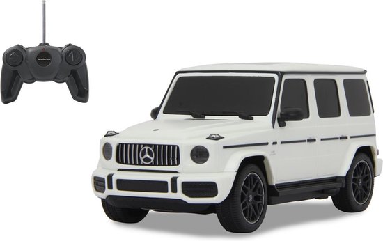 Jamara RC voertuig Auto - 405192 RC Auto Mercedes-Benz G63 - G Klasse - Wit - 2,4GHz RC Model Kant en Klaar - 1:24 Bestuurbare Auto