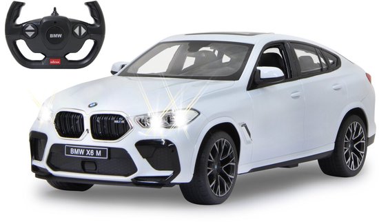 Jamara RC voertuig Auto - 402120 RC Auto BMW X6 M - Wit - 2,4GHz RC Model Kant en Klaar - 1:14 Bestuurbare Auto