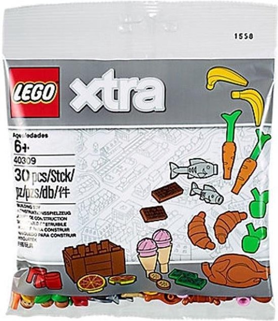 LEGO xtra 40309 Etenswaren accessoires (polybag)