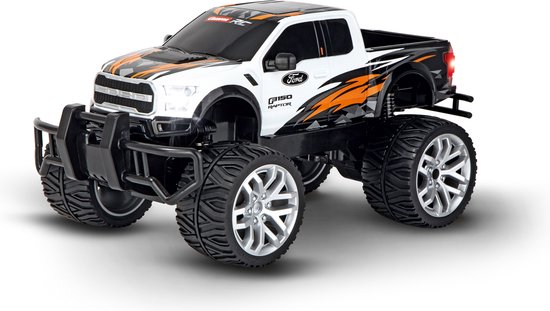 Carrera RC voertuig Auto - RC Auto Ford Raptor F-150 - Wit 2,4GHZ RC Model Kant en Klaar - Carrera Bestuurbare Auto